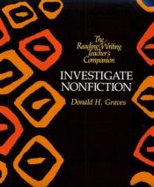 book cover of Investigate nonfiction by Donald Graves