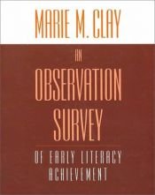 book cover of An Observation Survey of Early Literacy Achievement by Marie M. Clay
