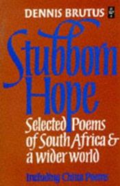 book cover of Stubborn Hope (African Writers) by Dennis Brutus