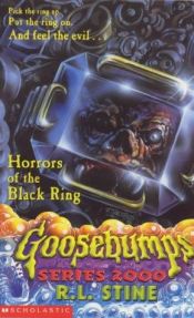 book cover of Horrors of the Black Ring by R. L. Stine