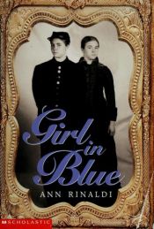 book cover of Girl in Blue by Ann Rinaldi