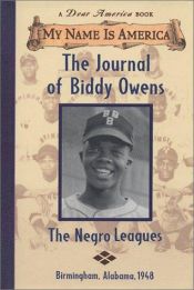 book cover of The Journal of Biddy Owens: The Negro Leagues by Walter Dean Myers