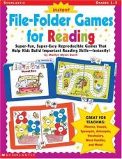 book cover of Instant File-Folder Games for Reading by Marilyn Myers Burch
