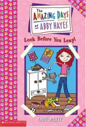 book cover of Look before you leap by Anne Mazer