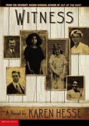 book cover of Witness by Karen Hesse