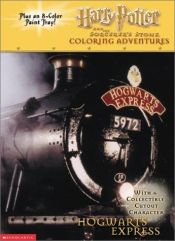 book cover of Harry Potter and the Sorceror's Stone Coloring Adventures: Hogwarts Express with Paint by Nick Sharratt