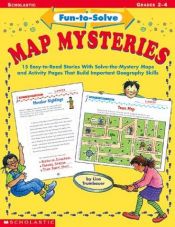 book cover of Fun-to-solve Map Mysteries by Lisa Trumbauer