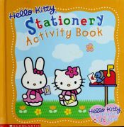 book cover of Hello Kitty stationery activity book by Kris Hirschmann
