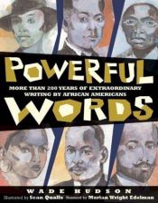book cover of Powerful Words by Wade Hudson