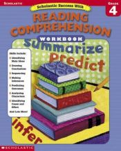 book cover of Scholastic Success With Reading Comprehension Workbook (Grade 4) by scholastic