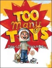 book cover of Too Many Toys (CD & Paperback Book) by David Shannon