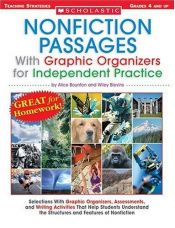 book cover of Nonfiction Passages With Graphic Organizers For Independent Practice by Wiley Blevins