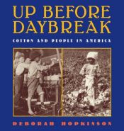 book cover of Up before daybreak by Deborah Hopkinson