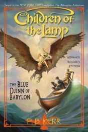 book cover of De blauwe djinn van Babylon by Philip Kerr