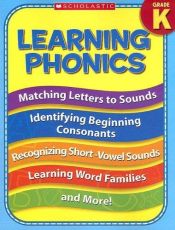 book cover of Learning Phonics (Kindergarten) by Terry Cooper