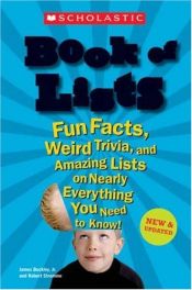 book cover of Scholastic Book Of Lists New And Updated by James Buckley Jr.