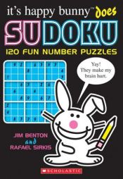 book cover of It's Happy Bunny Does Sudoku by Jim Benton