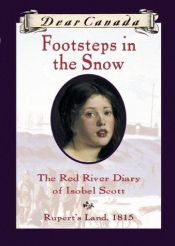 book cover of Footsteps in the snow by Carol Matas