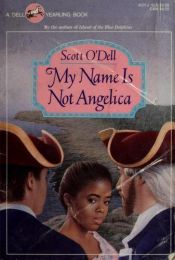 book cover of My name is not Angelica by Scott O'Dell