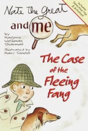 book cover of Nate The Great and Me: The Case of the Fleeing Fang by Marjorie Weinman Sharmat