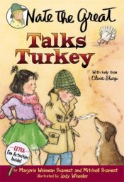 book cover of Nate the Great Talks Turkey (Nate the Great) by Marjorie Weinman Sharmat