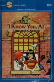 book cover of I Know You, Al by Constance C Greene