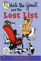 book cover of #3 Nate The Great And The Lost List (Turtleback) by Marjorie Weinman Sharmat