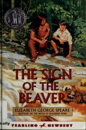 book cover of The Sign of the Beaver by Елізабет Спір