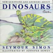 book cover of New Questions and Answers About Dinosaurs by Seymour Simon