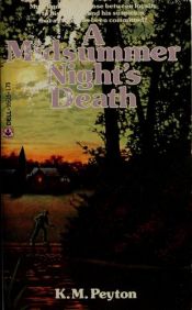 book cover of A Midsummer Night's Death by K. M. Peyton