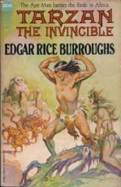 book cover of Tarzan the Invincible by Edgar Rice Burroughs