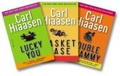 book cover of Carl Hiassen's South Florida Three-Book Set #2 (Lucky You, Basket Case, Double Whammy) by Carl Hiaasen