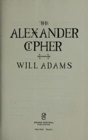 book cover of Daniel Knox-The Alexander Cipher by Will Adams