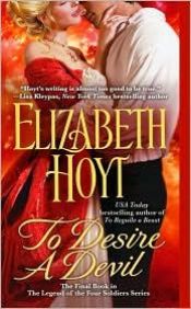 book cover of To Desire a Devil (Legend of the Four Soldiers) by Elizabeth Hoyt