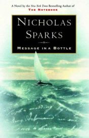 book cover of Message in a Bottle by Nicholas Sparks
