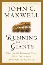 book cover of Running with the Giants by John C. Maxwell
