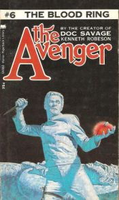 book cover of Avenger #06: The Blood Ring by Kenneth Robeson