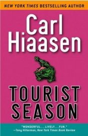 book cover of Hoog seizoen by Carl Hiaasen