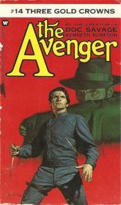 book cover of Three gold crowns (The Avenger) by Kenneth Robeson