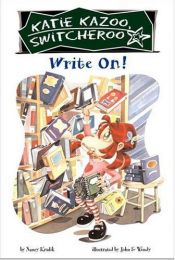 book cover of Write On! #17 (Katie Kazoo, Switcheroo) by Nancy E. Krulik