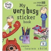 book cover of My Very Busy Sticker Stories by Lauren Child