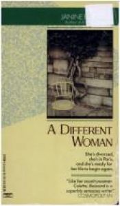 book cover of A different woman by Janine Boissard
