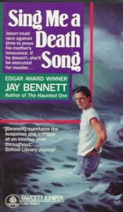 book cover of Sing me a death song by Jay Bennett