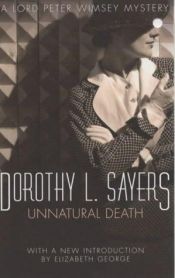 book cover of Unnatural Death by Ντόροθι Σάγιερς