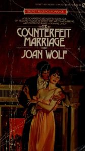 book cover of Counterfeit Marriage by Joan Wolf