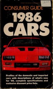 book cover of Cars Consumer Guide 1986 by Consumer Guide