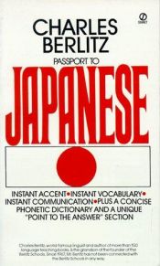 book cover of Passport to Japanese by Charles Berlitz