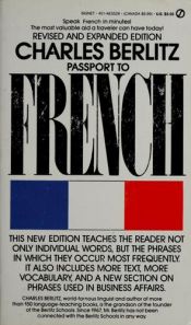 book cover of Berlitz Charles : Passport to French (Revised Edn) by Charles Berlitz
