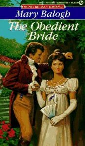book cover of The Obedient Bride by Mary Balogh