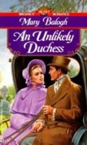book cover of An unlikely duchess by Mary Balogh